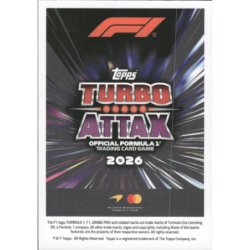 Buy Cards Oscar Piastri Guardians Of The Grid Topps Turbo Attax 2026