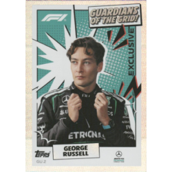 Añade a tu colección George Russell Guardians Of The Grid Colección F1 Turbo Attax 2026