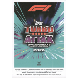 Añade a tu colección George Russell Guardians Of The Grid Colección F1 Turbo Attax 2026
