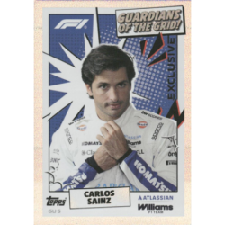 Encuentra Carlos Sainz Guardians Of The Grid Topps Turbo Attax 2026