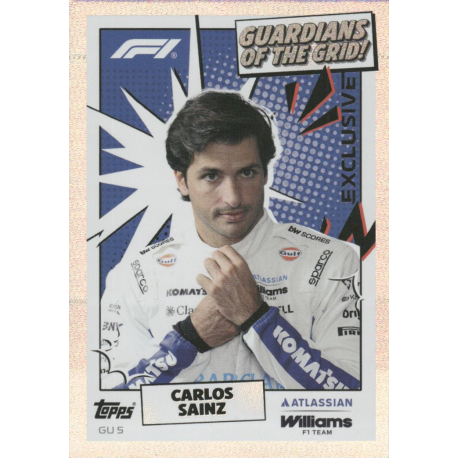 Buy Cards Carlos Sainz Guardians Of The Grid F1 Cards Topps Turbo Attax 2026