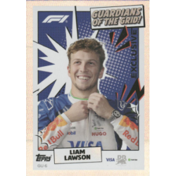Hazte con Liam Lawson Guardians Of The Grid Colección Topps Turbo Attax Formula 1 2026