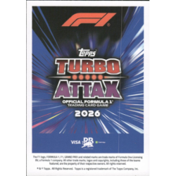 Get Liam Lawson Guardians Of The Grid Topps F1 Cards Turbo Attax 2026