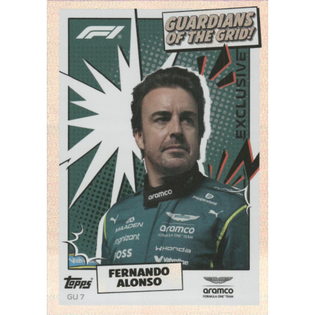 Compra online Fernando Alonso Guardians Of The Grid Colección F1 Turbo Attax 2026