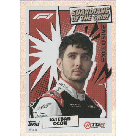Añade a tu colección Esteban Ocon Guardians Of The Grid Cards Turbo Attax 2026
