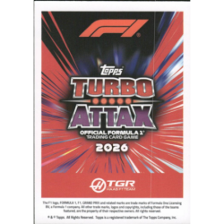 Añade a tu colección Esteban Ocon Guardians Of The Grid Cards Turbo Attax 2026
