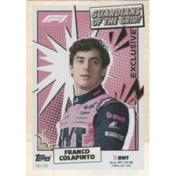 Consigue ahora Franco Colapinto Guardians Of The Grid Cartas Turbo Attax Formula 1 2026