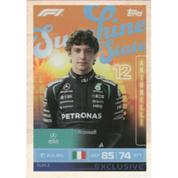 Compra online Kimi Antonelli Sunshine State Topps Formula 1 Turbo Attax 2026