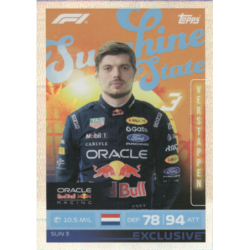 Añade a tu colección Max Verstappen Sunshine State Turbo Attax Formula 1 Cards 2026
