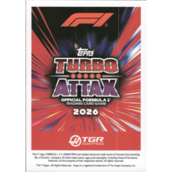 Buy Cards Oliver Bearman Sunshine State Topps Formula 1 Turbo Attax 2026