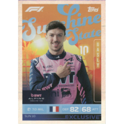 Encuentra Pierre Gasly Sunshine State Formula 1 Turbo Attax 2026