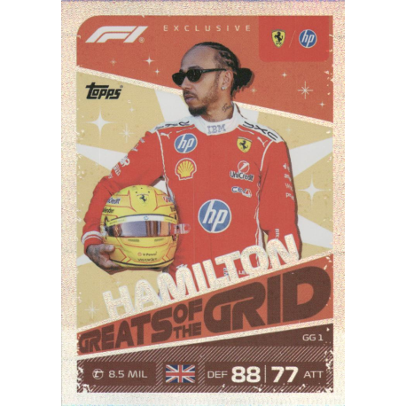 Buy Cards Lewis Hamilton Greats Of The Grid Topps F1 Cards Turbo Attax 2026