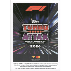 Consigue ahora Lando Norris Greats Of The Grid Cartas Topps Turbo Attax 2026