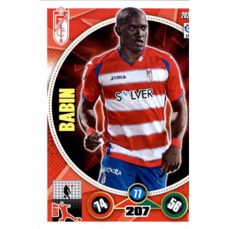 Babin Granada 202 Adrenalyn XL La Liga 2014-15