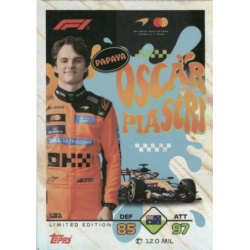 Consigue ahora Oscar Piastri Limited Edition Cartas F1 Turbo Attax 2026