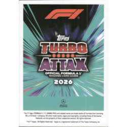Buy Cards George Russell Limited Edition Topps Turbo Attax 2026