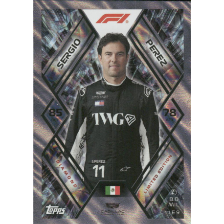 Encuentra Sergio Perez Limited Edition Cards Turbo Attax 2026