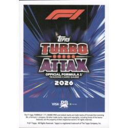 Find and Buy Cards Arvid Lindblad Limited Edition Turbo Attax F1 2026