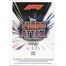 Compra online Gabriel Bortoleto Limited Edition Colección Topps Turbo Attax Formula 1 2026
