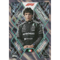 Añade a tu colección Kimi Antonelli Limited Edition Topps F1 Cards Turbo Attax 2026