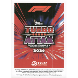 Buy Cards Oliver Bearman Limited Edition Cards Formula 1 Turbo Attax 2026