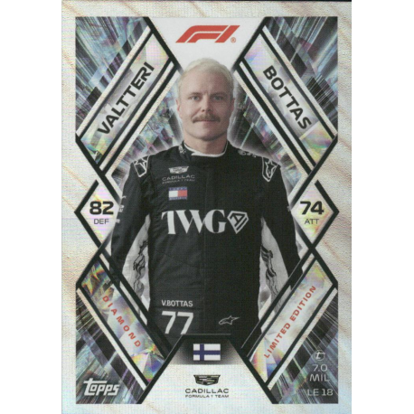 Encuentra Valtteri Bottas Limited Edition Turbo Attax Formula 1 Cards 2026