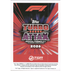 Find and Buy Cards Esteban Ocon Black Gold Limited Edition Cards Formula 1 Turbo Attax 2026