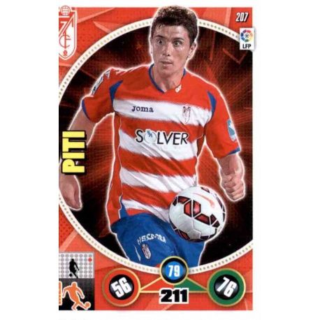 Piti Granada 207 Adrenalyn XL La Liga 2014-15