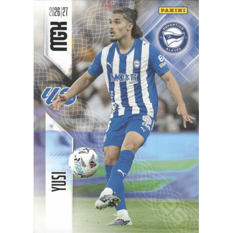 Completa tu colección Yusi Deportivo Alavés Cromos Megacracks 2026-27