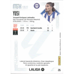 Completa tu colección Yusi Deportivo Alavés Cromos Megacracks 2026-27