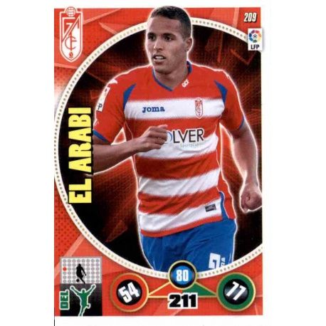El Arabi Granada 209 Adrenalyn XL La Liga 2014-15