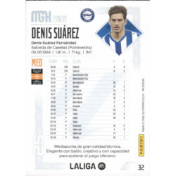 Encuentra Denis Suárez Deportivo Alavés Megacracks Liga 2026-27