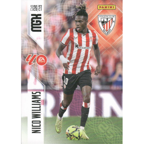 Hazte con Nico Williams Athletic Club Megacracks LaLiga EA Sports 2026-27
