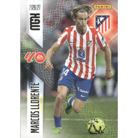Completa tu colección Marcos Llorente Atlético Madrid Megacracks LaLiga EA Sports 2026-27