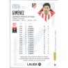 Completa tu colección Giménez Atlético Madrid Colección Panini Megacracks 2026-27