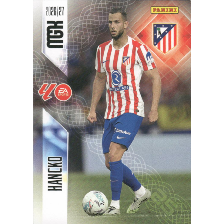 Consigue ahora Hancko Atlético Madrid Panini Megacracks LaLiga EA Sports 2026-27