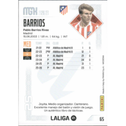 Consigue ahora Barrios Atlético Madrid Megacracks 2026-27 carta