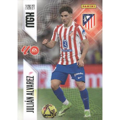 Completa tu colección Julián Álvarez Atlético Madrid Megacracks LaLiga EA Sports 2026-27