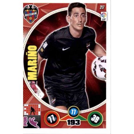 Mariño Levante 217 Adrenalyn XL La Liga 2014-15