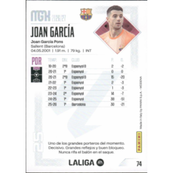Encuentra Joan García Barcelona Carta colección Megacracks 2026-27