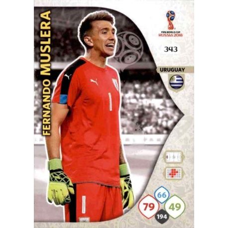 Fernando Muslera Uruguay 343 Adrenalyn XL World Cup 2018 