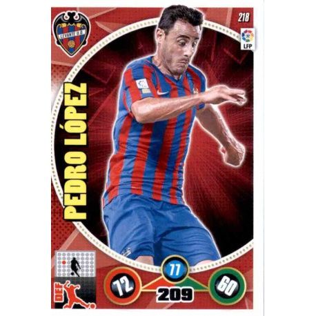 Pedro López Levante 218 Adrenalyn XL La Liga 2014-15