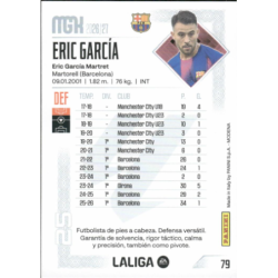 Compra online Eric García Barcelona Panini Megacracks LaLiga 2026-27