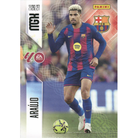 Hazte con Araújo Barcelona Cromos Megacracks 2026-27