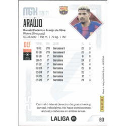 Hazte con Araújo Barcelona Cromos Megacracks 2026-27