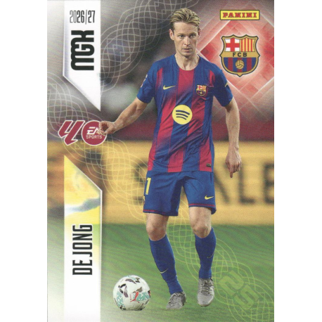 Encuentra de Jong Barcelona Card Megacracks 2026-27