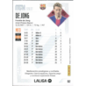 Encuentra de Jong Barcelona Card Megacracks 2026-27