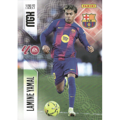 Completa tu colección Lamine Yamal Barcelona Cards Megacracks 2026-27