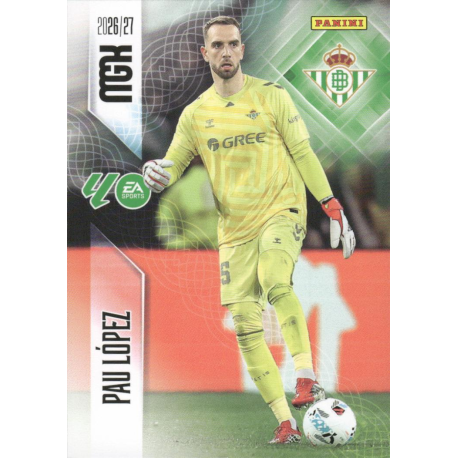 Busca y compra Pau López Real Betis Cards Panini Megacracks 2026-27