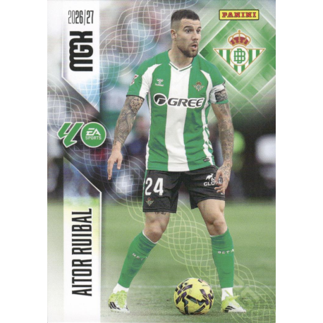 Compra online Aitor Ruibal Real Betis Megacracks 2026-27 cards sueltas